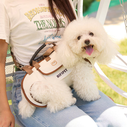 ErgoPet Hug™: Ergonomic Anti-Anxiety Dog Carrier for Spine Support