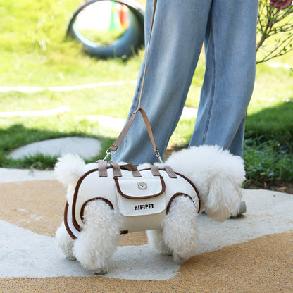 ErgoPet Hug™: Ergonomic Anti-Anxiety Dog Carrier for Spine Support